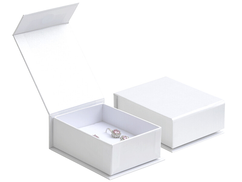 JK Box Biela darčeková krabička na súpravu šperkov VG-6 AW